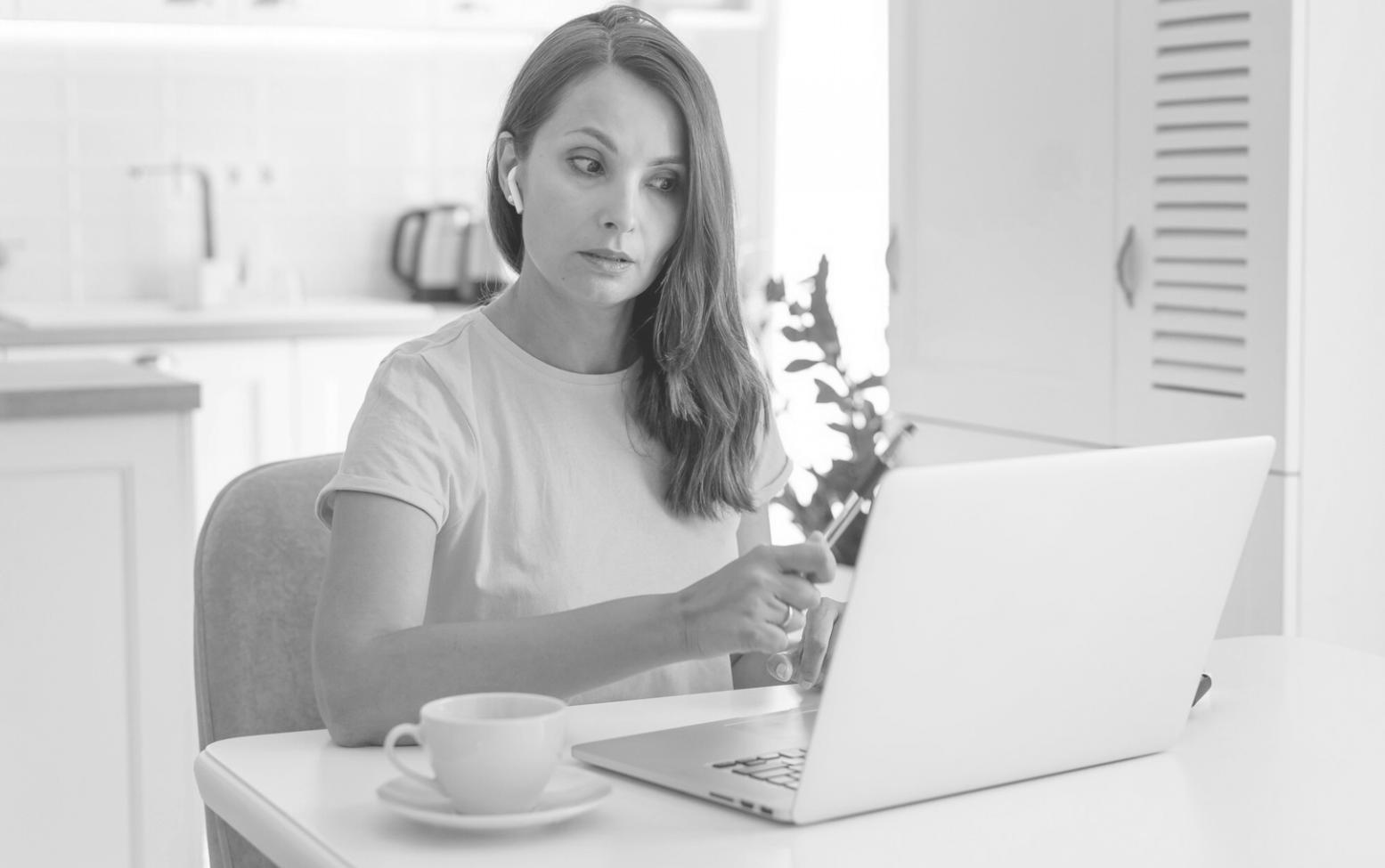 Professional financial planning workspace with calculator and budget documents